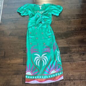 Beach Riot (from Anthropologie) tropical dress